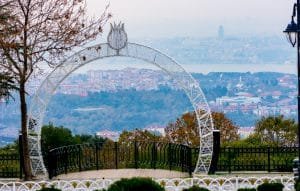 Camlica hill in Istanbul