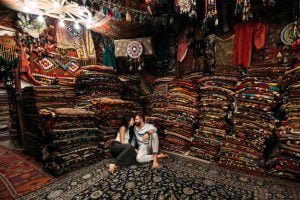 Shopping in Cappadocia - handmade carpets
